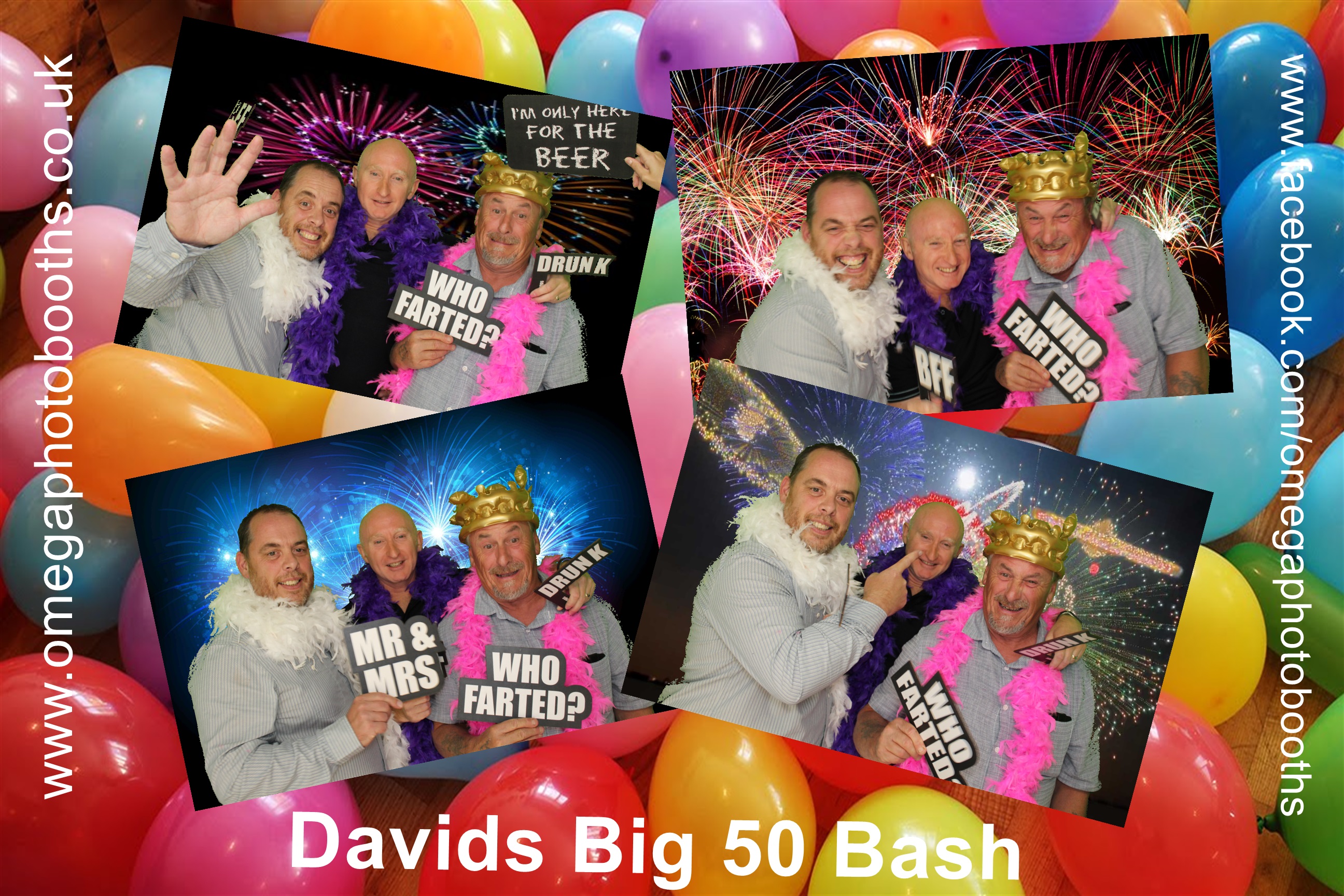 Davids 50th birthday party | View more photos from the event at gallery.omegaphotobooths.co.uk/u/Omega-Photobooths/Davids-50th-birthday-party
